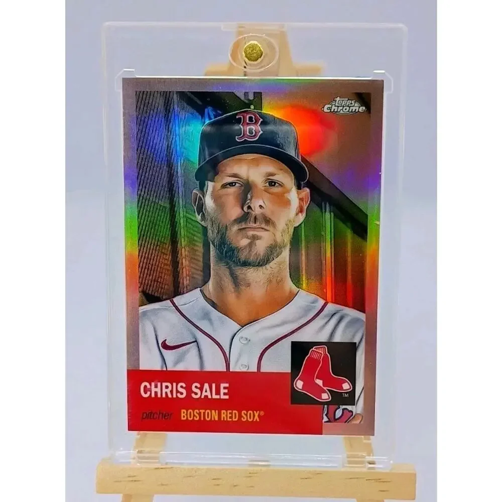 Chris Sale Topps Chrome Rose Gold Refractor #443 2022 SSP 20/75 - Picture 4 of 15